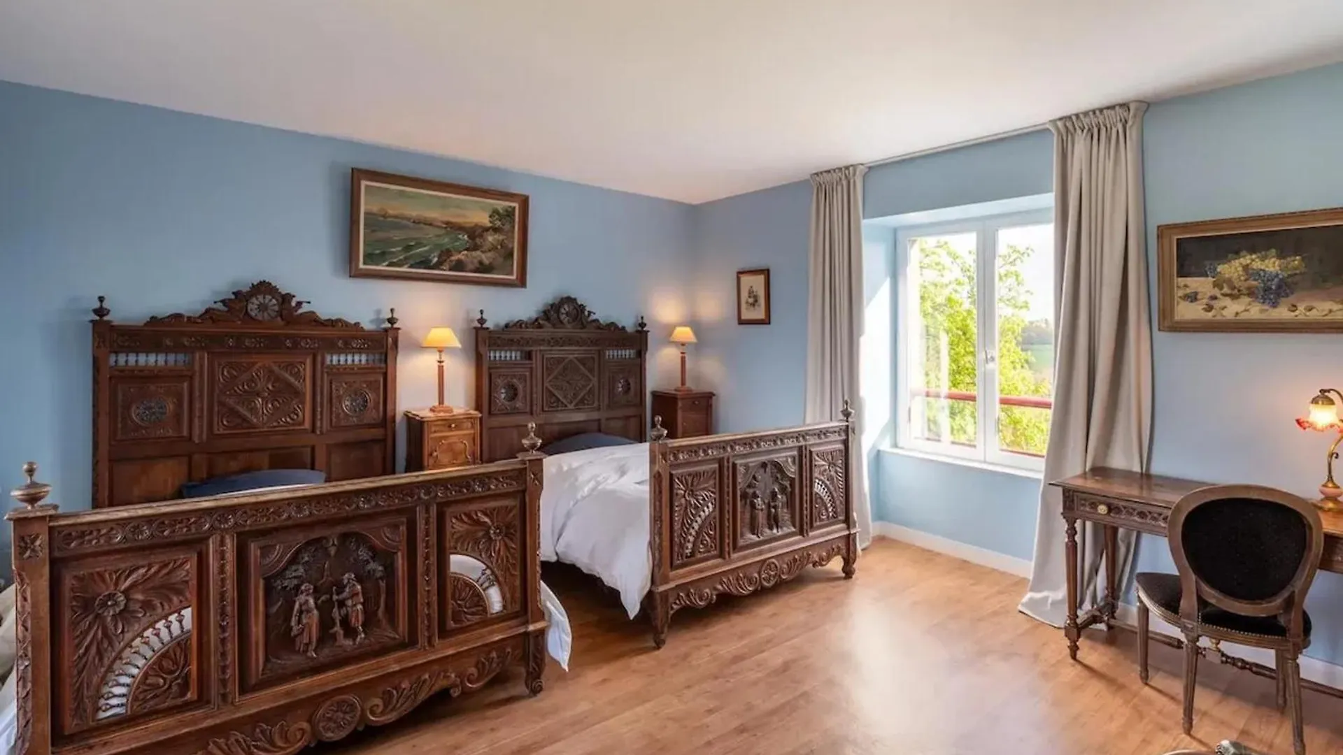 Villa En Campagne A Langoelan - Piscine Privee