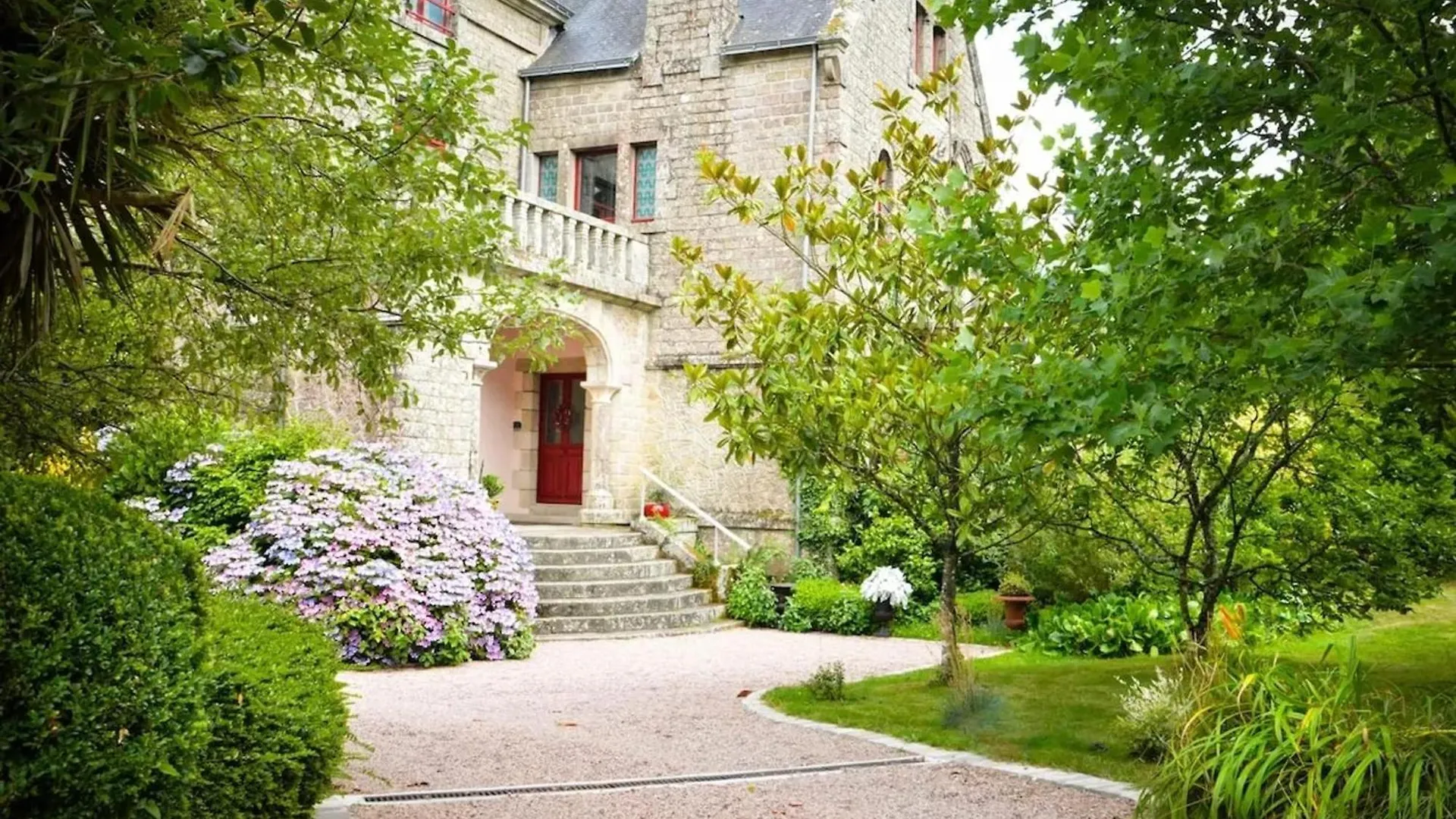 Villa En Campagne A Langoelan - Piscine Privee Γαλλία